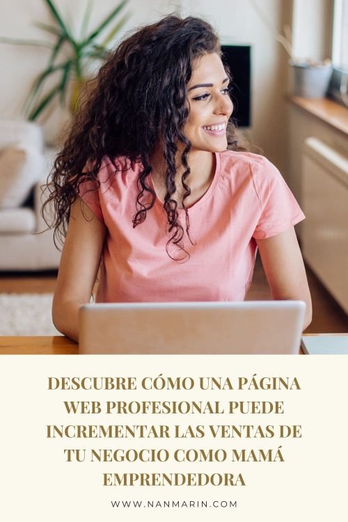 Pagina Web para Mamás Emprendedoras